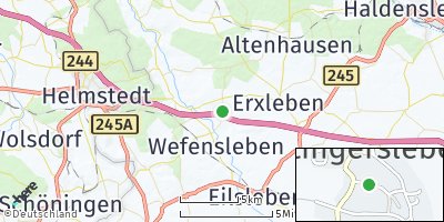 Google Map of Ostingersleben
