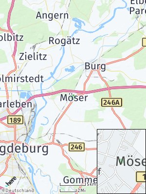 Here Map of Möser