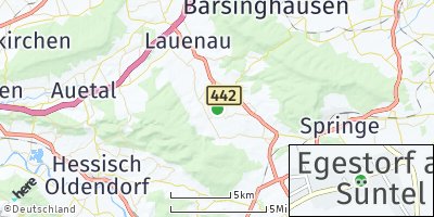 Google Map of Egestorf am Süntel