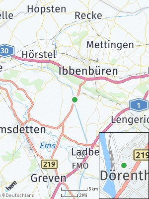 Here Map of Dörenthe