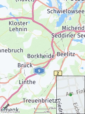 Here Map of Borkheide