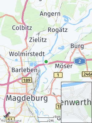 Here Map of Hohenwarthe