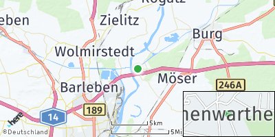 Google Map of Hohenwarthe