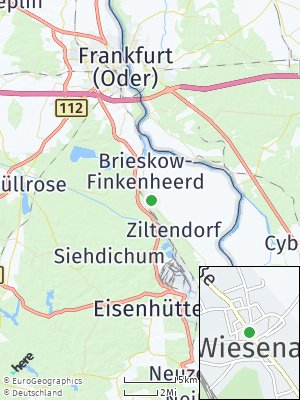 Here Map of Wiesenau
