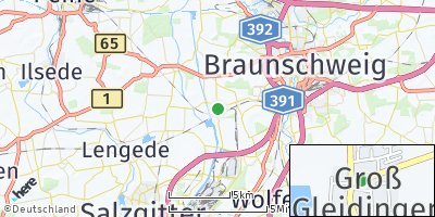 Google Map of Groß Gleidingen