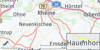 Google Map of Hauenhorst