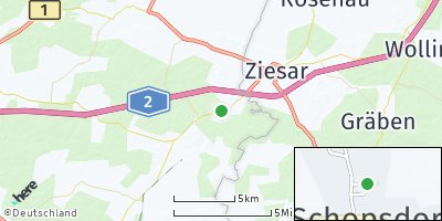 Google Map of Schopsdorf