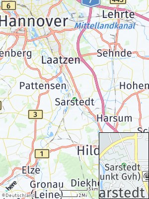 Here Map of Sarstedt