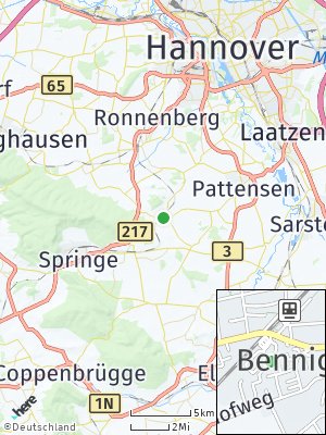Here Map of Bennigsen