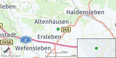 Google Map of Emden bei Haldensleben