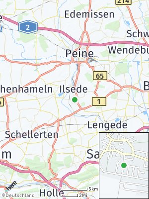 Here Map of Lahstedt