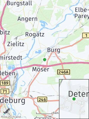 Here Map of Detershagen