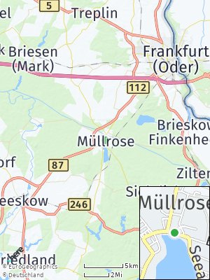 Here Map of Müllrose