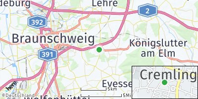 Google Map of Cremlingen