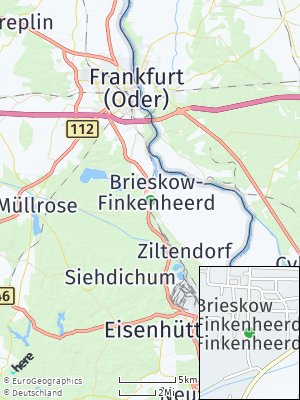 Here Map of Brieskow-Finkenheerd
