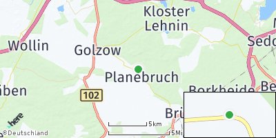 Google Map of Planebruch