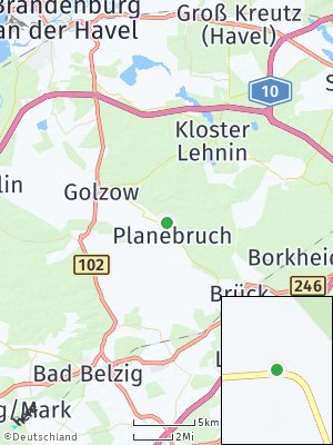 Here Map of Planebruch