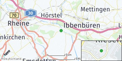 Google Map of Riesenbeck