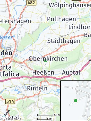 Here Map of Obernkirchen