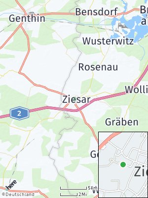 Here Map of Ziesar