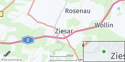 Google Map of Ziesar