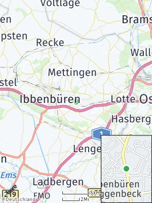 Here Map of Laggenbeck