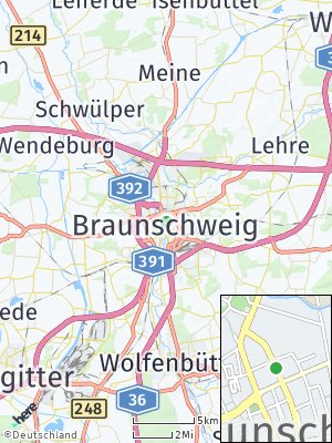 Here Map of Braunschweig