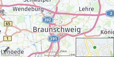 Google Map of Braunschweig