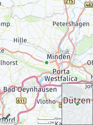 Here Map of Dützen