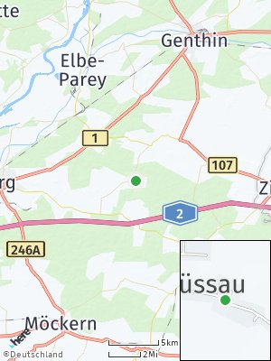 Here Map of Krüssau