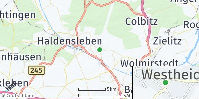 Google Map of Hillersleben