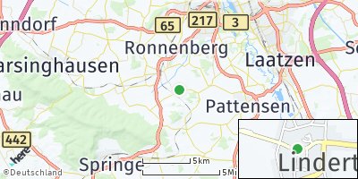 Google Map of Linderte