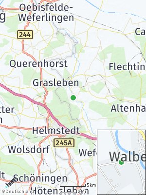 Here Map of Walbeck bei Haldensleben