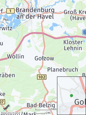 Here Map of Golzow