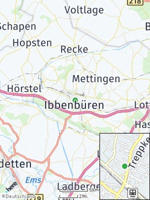 Here Map of Ibbenbüren