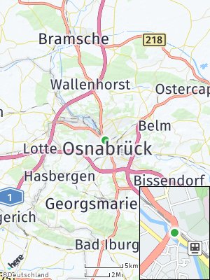 Here Map of Osnabrück