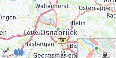 Google Map of Osnabrück