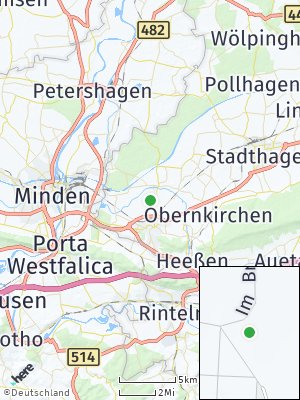 Here Map of Bückeburg
