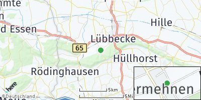 Google Map of Obermehnen