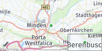 Google Map of Berenbusch