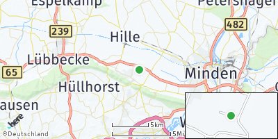 Google Map of Unterlübbe