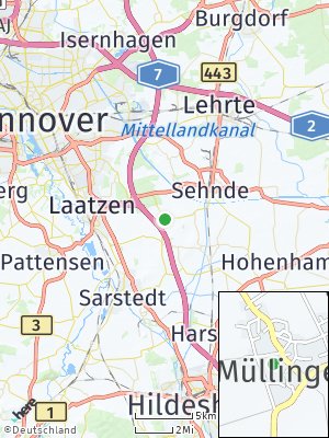 Here Map of Müllingen