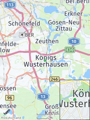 Here Map of Königs Wusterhausen