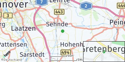 Google Map of Gretenberg