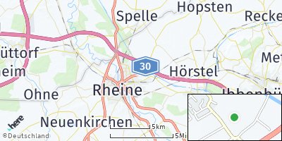 Google Map of Altenrheine