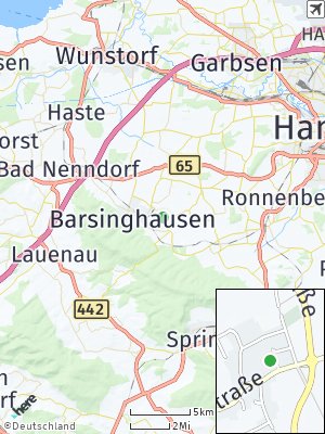 Here Map of Kirchdorf am Deister