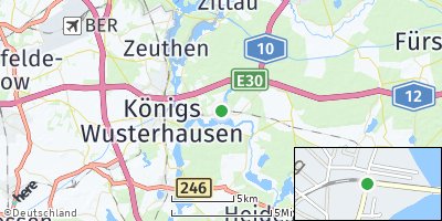 Google Map of Zernsdorf