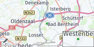 Google Map of Westenberg
