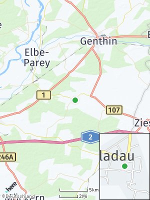 Here Map of Gladau