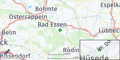 Google Map of Hüsede